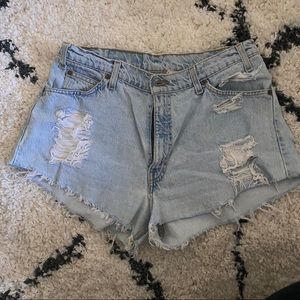 Levi 560 Denim Cutoffs